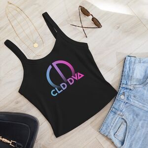 COLD DIVA BLACK TANK TOP